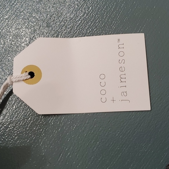 Lace top, gray size small, by Coco & Jaimeson. Y2K look. Lovely and NWT. - Picture 11 of 11